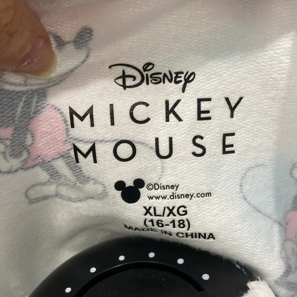 Disney Mickey Mouse  All Over Print Long Sleeve Pajama Sleep/ Lounge Set | XL - Picture 4 of 15